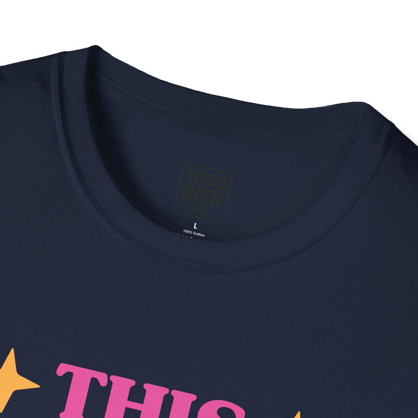 This Maestra Teaches With Corazon Bilingual Colorful Teacher TShirt