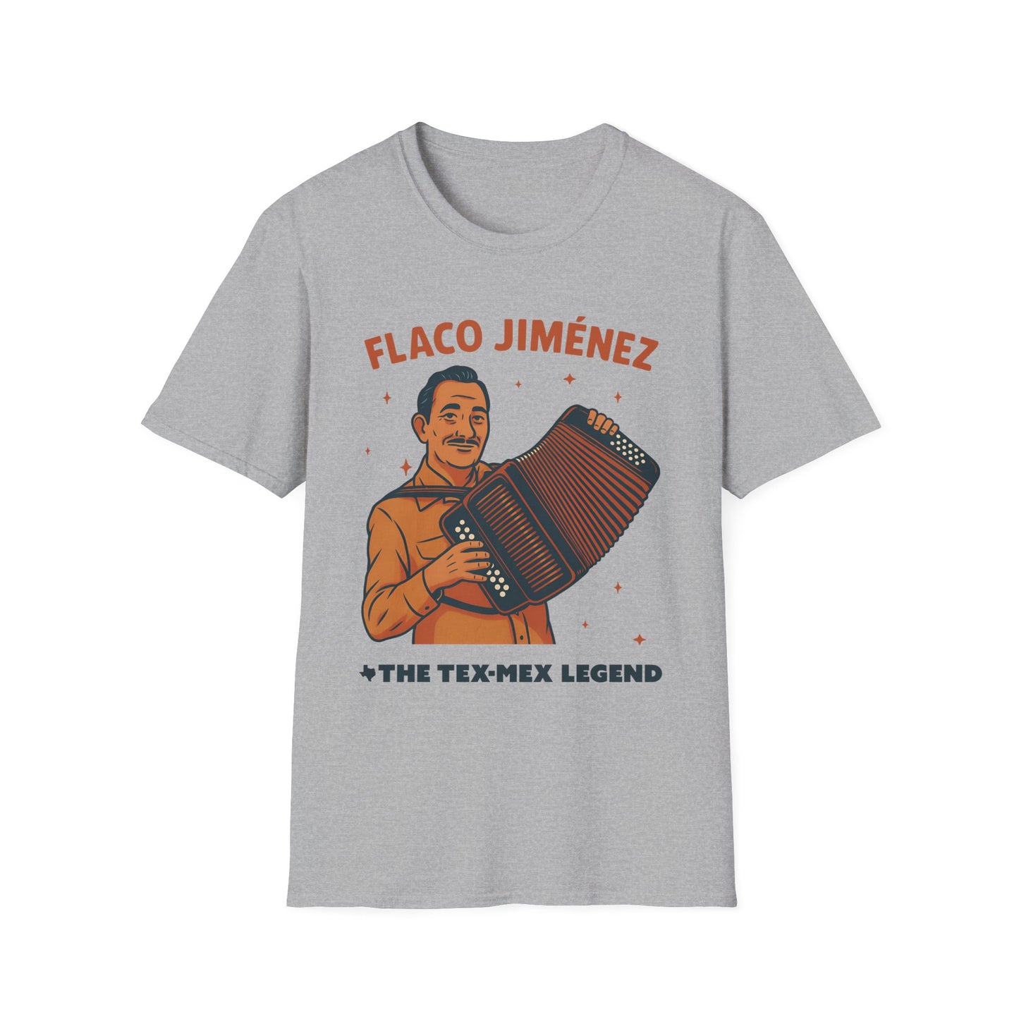 Flaco Jiménez - Tex-Mex Legend - Tshirt - 5% off when added to cart